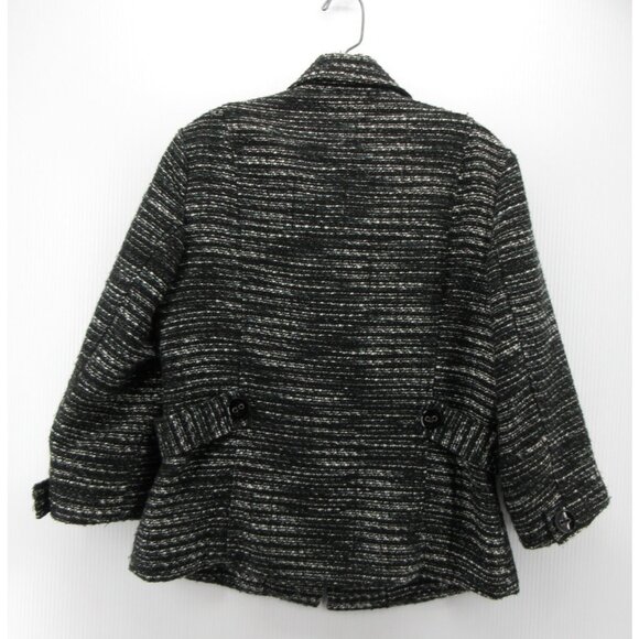 Travel Smith Jacket 10 Tweed Blazer Button Down Textured Boucle Lined - Picture 6 of 10